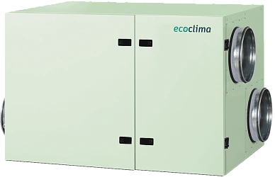 Горизонтальная приточно-вытяжная установка с роторным рекуператором Ecoclima Pro Vent ECT PH-R 1000-E2.0-L-4