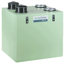 Вертикальная приточно-вытяжная установка с роторным рекуператором Ecoclima Pro Vent ECT PV-R 700-E1.0-R-4-Z